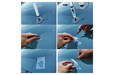 Kit Riparazione Parabrezza Fai-Da-Te - Per Stelle E Crepe, Con Resina E Strumenti