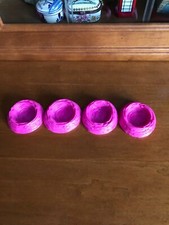 Spin Master Hatchimals 4 Hot Pink Replacement Bird Nests EUC