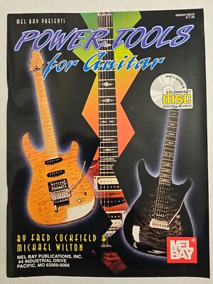 POWER TOOLS FOR GUITAR - MEL BAY - WITH CD - GC - FREEPOST