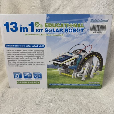 STEM 13-In-1 Education Solar Power Robots Toys for Boys Age 8-12, DIY Educationa
