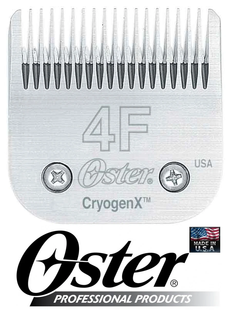 Oster CryogenX 4F PET GROOMING BLADE*Fit A5 A6,Wahl KM5 KM10,Andis AGC CLIPPER