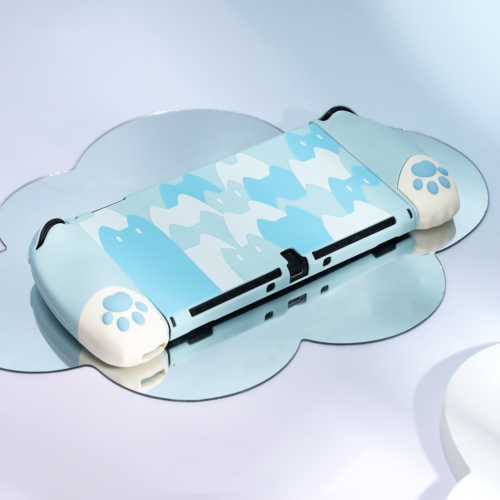 GeekShare Switch Oled Protective Case Nintendo Switch Shell Cat Jo Jo Cartoon - Picture 37 of 54