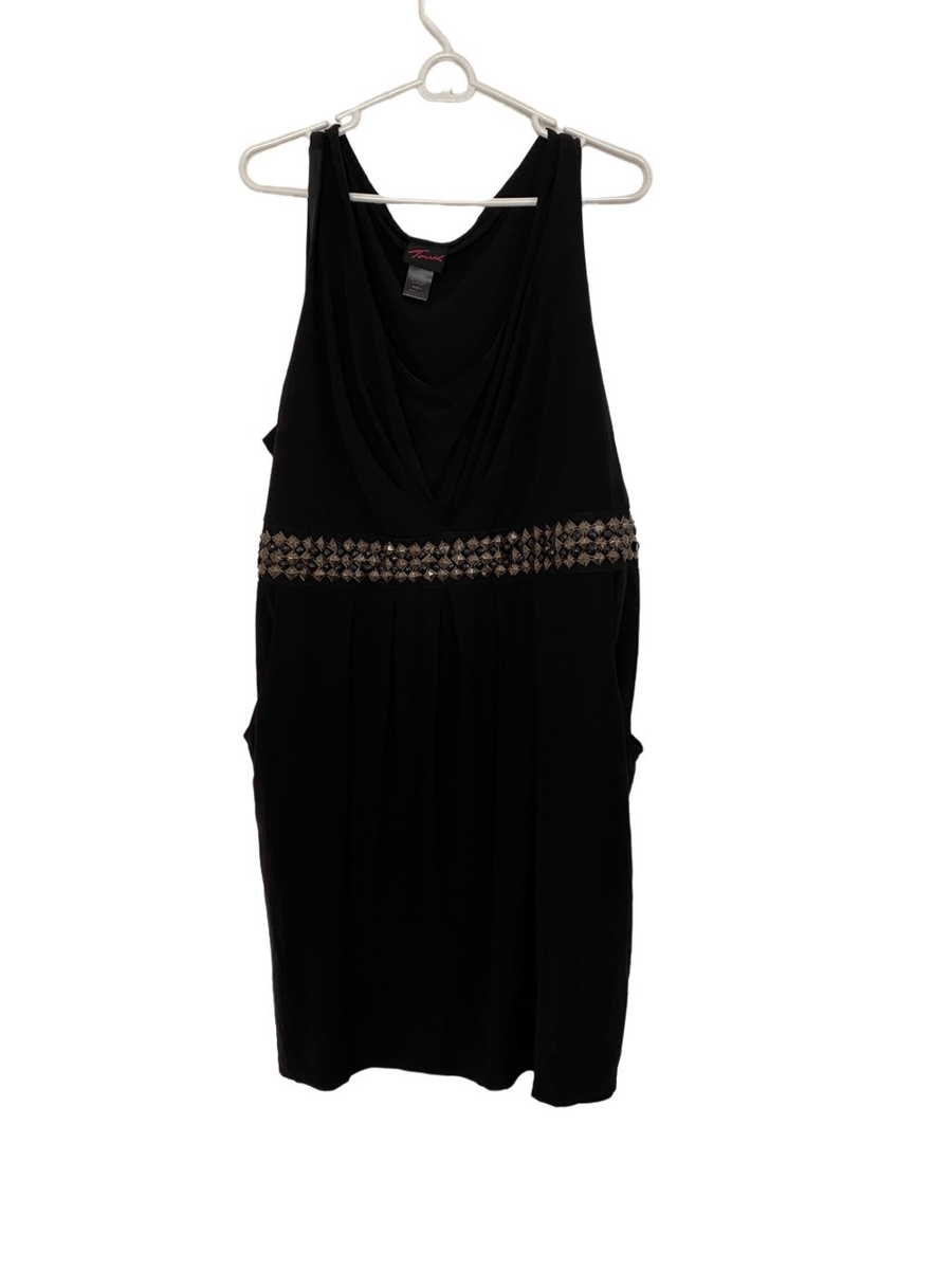 Torrid short black cocktail dress with pockets size 4 | eBay