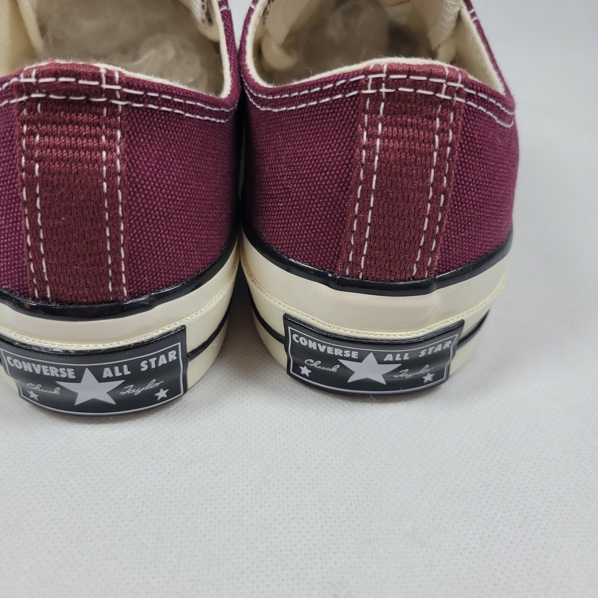 Converse Chuck 70 OX Canvas 162059c Maroon/Cream White /BLACK M3