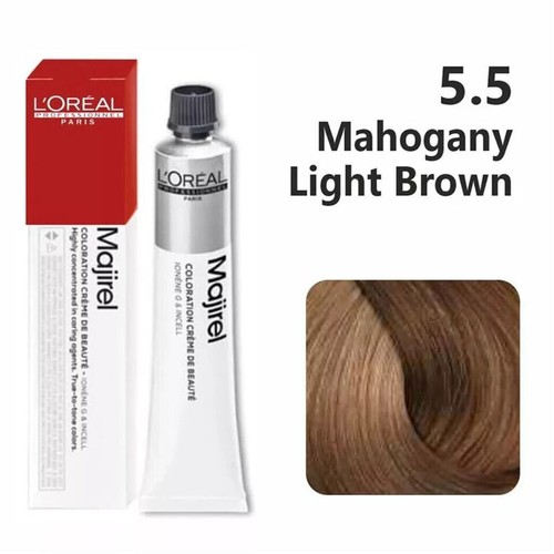 L'oreal Professionnel Paris Majirel 5.5 (Mahogany Light Brown) Coloring Cream - Picture 8 of 16