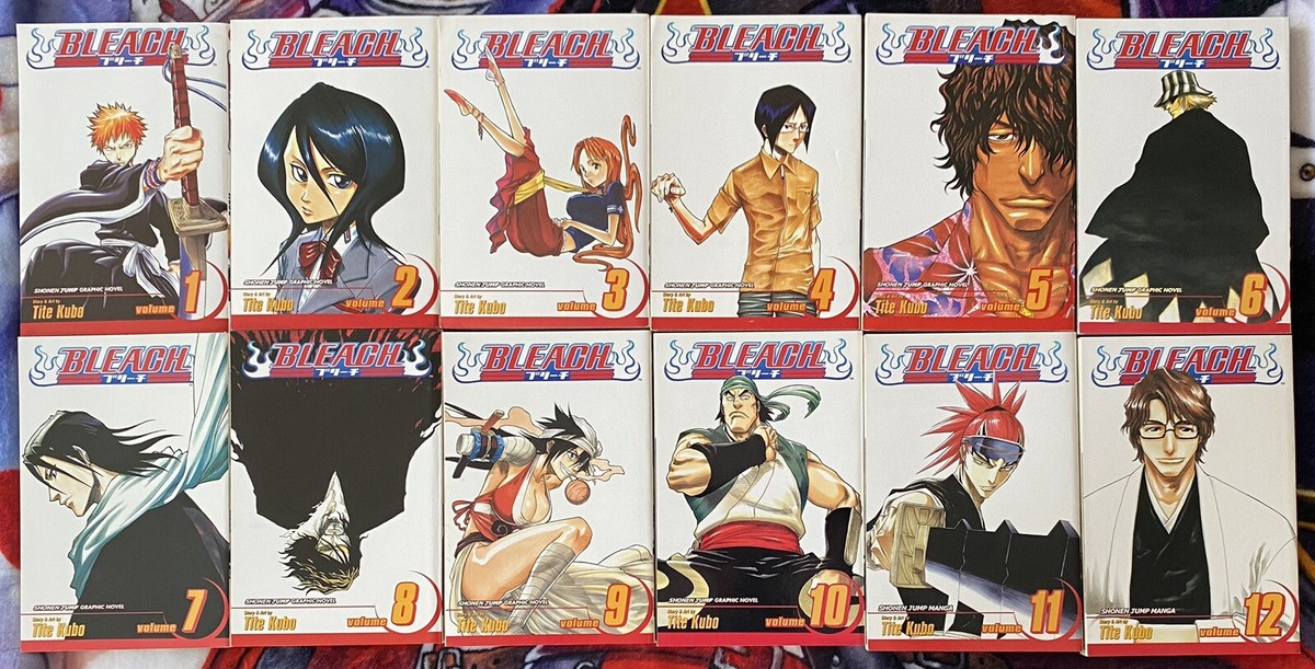 Bleach manga vol. 1-22 | eBay