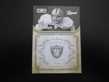 JOHN MATUSZAK 2012 NATIONAL TREASURES LEGEND SILVER CARD #171 SERIAL #50/99