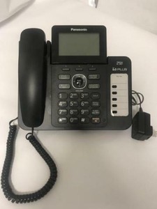 Panasonic KX-TG6671 Dect 6.0 Push Button Corded Phone w/talking caller