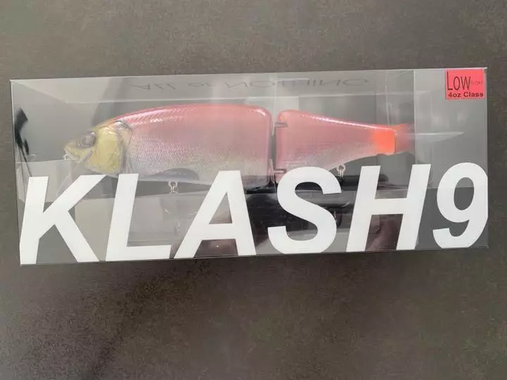 DRT Klash 9 Kokanee Red 4 OZ Low Float Swimbait Fishing Lure