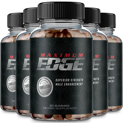 Maximum Edge HGW Gummies - Official Formula (5 Pack)