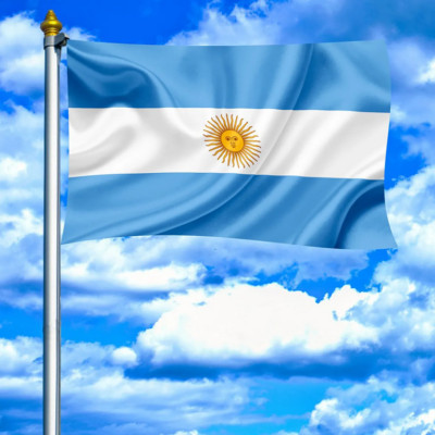 BC Fly Easy 3x5 Foot Argentina Flag - Argentinian National Flags Polyester