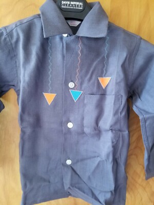 50s B.V.D. vintage rayon shirt