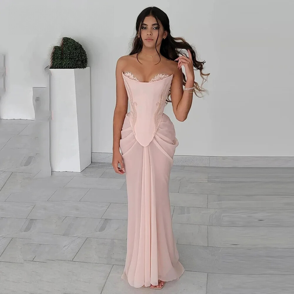 evening dresses blush pink Goddiva Halterneck Thigh Split Chiffon Maxi Dress style back that promises a perfect fit Blush Designer Dress for Any