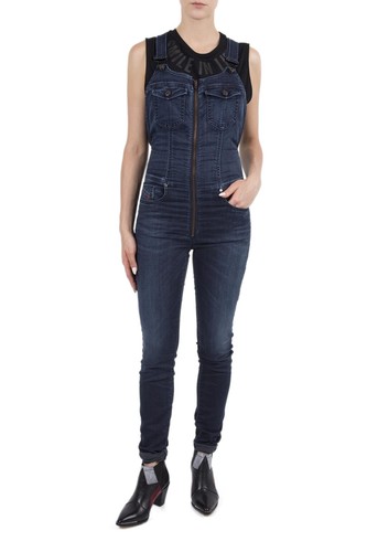 Tuta Diesel Jeide-Ne 0842W 01 Jeans Blue Tuta Lavoro RRP280 | eBay