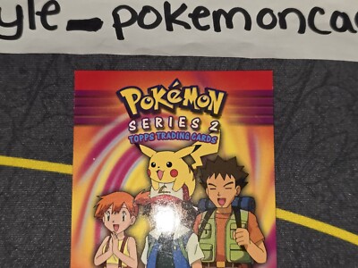 Pokemon Topps Series 2 Checklist Card NM | eBay Pokemon Topps Series 2 Checklist Card NM | eBay
