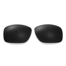 Walleva Black ISARC Polarized Replacement Lenses for Oakley Holbrook Sunglasses