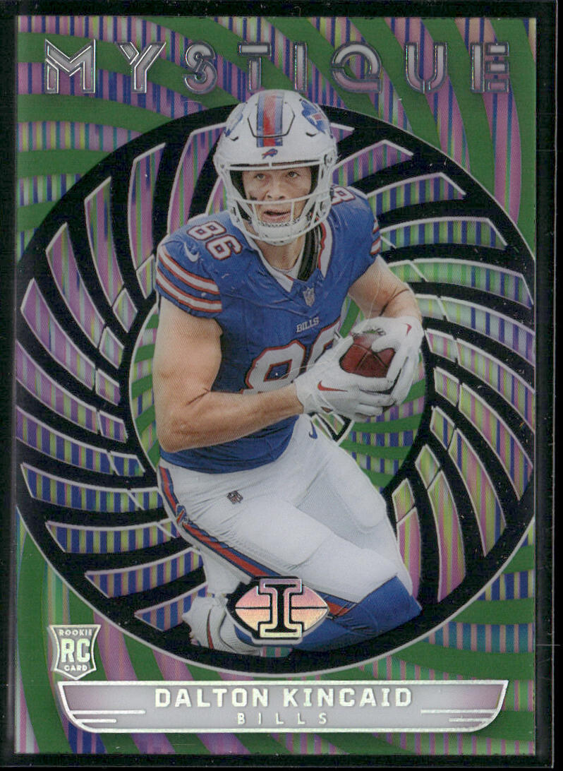 2023 Panini Illusions #7 Dalton Kincaid Mystique Emerald