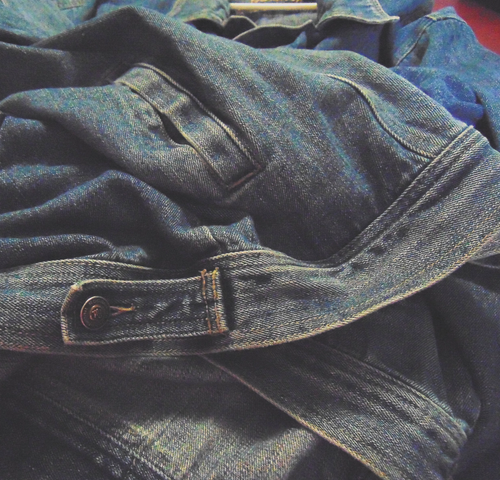 ROCA WEAR MENS BLUE DENIM COTTON TRUCKERS JACKET BLUE JEAN JACKET BIG & TALL- 6X - Picture 14 of 16