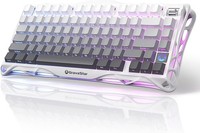 GRAVASTAR Mercury K1 Wireless Mechanical Gaming Keyboard -Gradient White