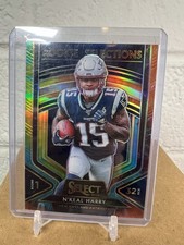N'Keal Harry 2019 Panini Select Rookie Selections Tie Dye 06/25 #7 Patriots