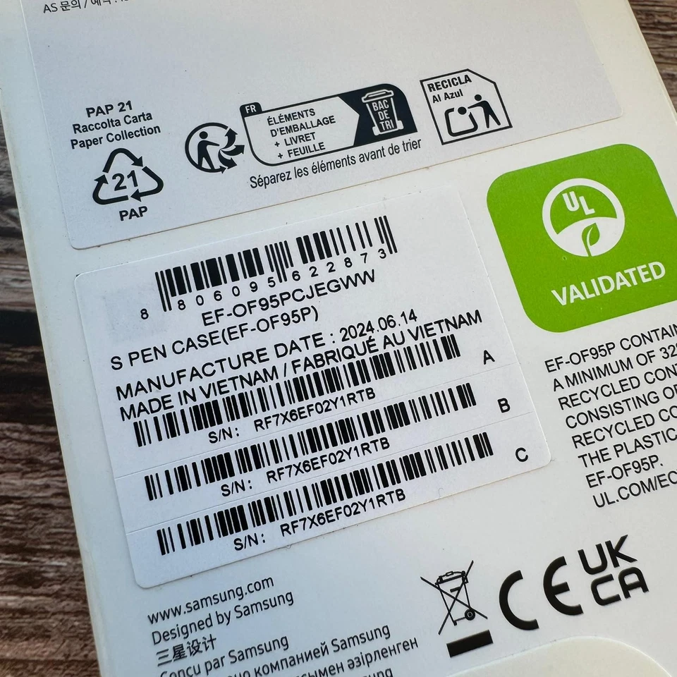 ОФИЦИАЛЬНЫЙ ПОДЛИННЫЙ SAMSUNG GALAXY ZFOLD6 S РУЧКА ЧЕХОЛ СЕРЫЙ EF-OF95PCJEGWW - Изображение 4 из 4