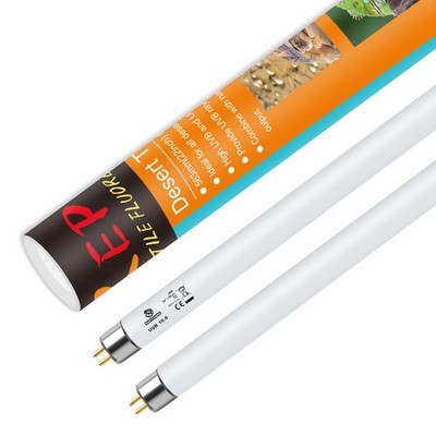 T5 UVB Reptile Light 39W 10.0, UVA Light Bulb for Reptiles, 2 Pack Lamp Tube ...