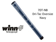 Winn Dri-Tac Oversize Golf Grip - Navy Blue 7DT-NB 