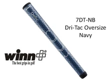 Winn Dri-Tac Oversize Golf Grip - Navy Blue (7DT-NB)