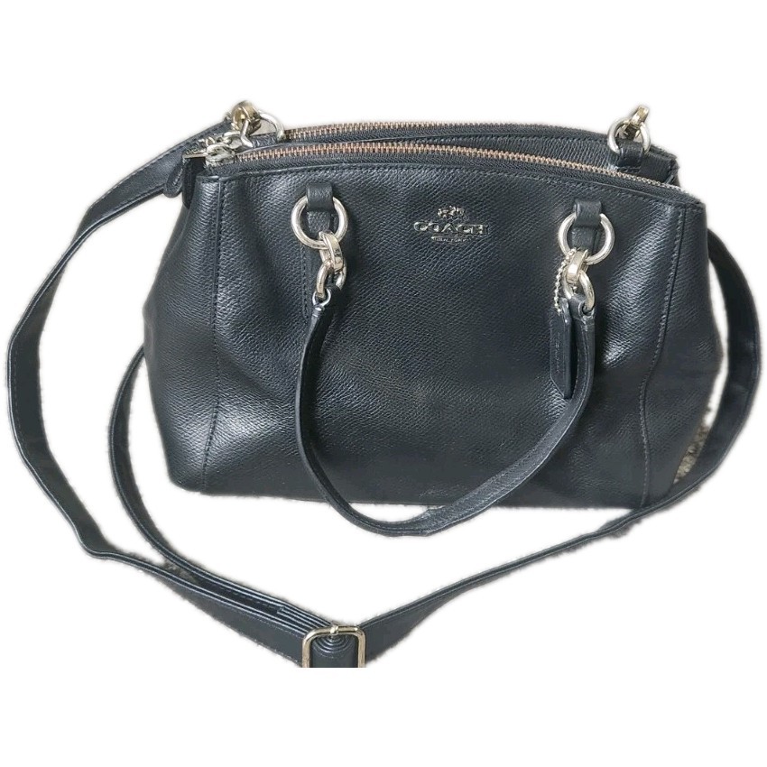 バッグ Coach Mini christie Shoulder Bag Leather luxury-women-coach-used-