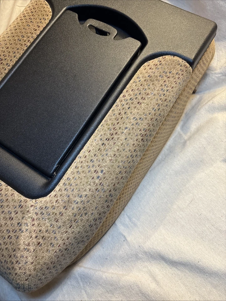 Chevy GMC Silverado Avalanche 1999-2007 consola central reposabrazos asiento de salto tela Foto 2 de 4