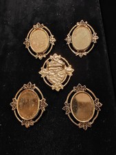 Heavy gold plated 22x30mm Brooch Pin for jewe...