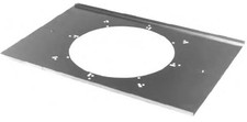 Lowell LBS8CP 8" Speaker with Tile Bridge, Galvanized Steel, Round Opening