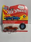 1993 Hot Wheels ORANGE CUSTOM MUSTANG Vintage Collection Exclusive II w BUTTON