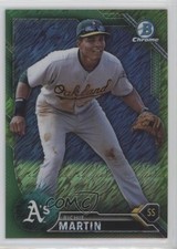 2016 Bowman Chrome Prospects Green Shimmer Refractor 64/99 Richie Martin 4g7