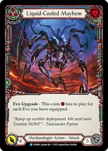 Liquid-Cooled Mayhem (Blue) Bright Lights Rare