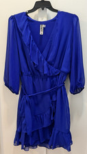 Julian Taylor Women’s Blue Dress Size 20W Plus Size Lined