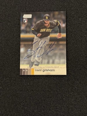 2020 Topps Stadium Club #ATG Trent Grisham Auto Padres