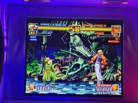 KING OF FIGHTERS 99 SNK MVS NEO GEO GAME CARTRIDGE. ALL ORIGINAL. TRANSPARENT.
