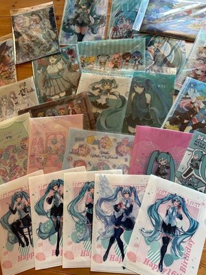 Hatsune Miku Vocaloid Clear File Collection Authentic Anime Merchandise Japan