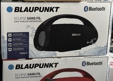BLAUPUNKT ECLIPSE PORTABLE BLUETOOTH BOOMBOX SPEAKER - BLACK