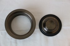 Signature Hardware 3-1/2" Brass Kitchen Garbage Disposal Flange and Stopper