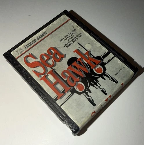Sea Hawk (Atari 2600, 1982)  Froggo Games - Cleaned & Tested