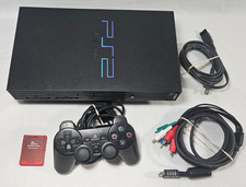 Sony PlayStation 2 Fat Ps2 SCPH-39001 Console Bundle System Tested