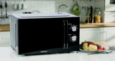 Image of Daewoo Black Microwave 800w 23L