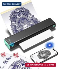 Phomemo M08F Tattoo Stencil Printer, Bluetooth, Wireless, Thermal, Portable  wi