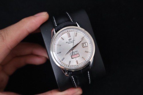 (SERVICED) Rare Vintage 1964 Seiko Seikomatic J13080 Weekdater 33 Jewels