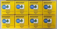 Neu 8 Boxen &Ouml;sterreich G&uuml;ltige Frankaturware Briefmarken 100 St&uuml;ick zu 1 Euro