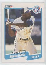 1990 Fleer Mookie Wilson #99 00e8