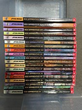 Lot of 19 STAR WARS Jedi Apprentice Books Inc...