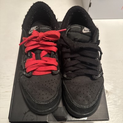 Size 3 - Jordan 1 Retro Low OG SP x Travis Scott Black Phantom | eBay